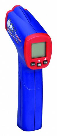 WESTWARD Infrared Thermometer: 28AF72, Adj @ 0.10 to 1.00, Full Size Thermometer Size, Std, -4°. Key specifications — Features: Use Laser Sighting to Measure Surface Temperatures; Temperature Alerts: High Temperature; Standards: Class II Laser; Resolution °F: 0.1°F; Manufacturer Part Number: 28AF72; Body Style - NEW: Full Size; Accuracy °F: ±2.0% of Reading or ±2.0° Whichever is Greater; Alert Type: Sound.