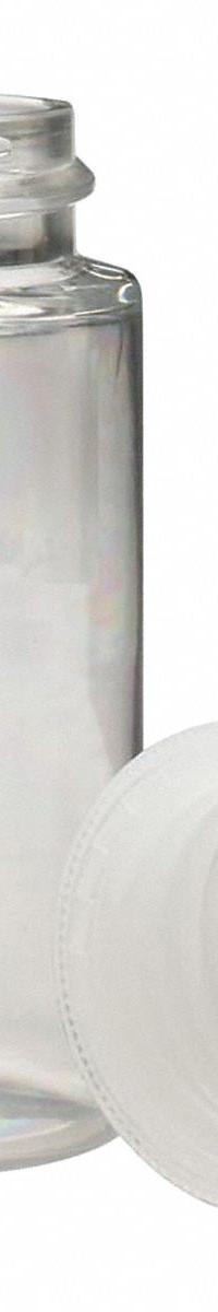 WHEATON Sample Vial: Scintillation, PET, 20 mL, 27 mm Body Dia, Non-Sterile, Colorless, Round (MPN 986750). Key specifications — Neck Size: 22-400 mm; Self-Standing: Self-Standing; Brand: WHEATON; Vial Type: Scintillation; Body Color: Colorless; Includes Closure: Yes; Bottom Shape: Round; Thread Location: External.