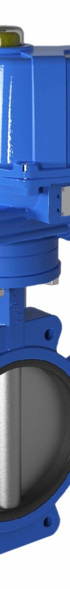 ABZ VALVES Butterfly Valve: For HVAC/Wastewater/Water Media, Ductile Iron, 120V AC, 5 in Pipe Size (MPN 5350036620). Key specifications — Input Control Signal: Manual; Brand: ABZ VALVES.