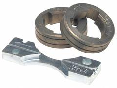 LINCOLN ELECTRIC Drive Roll Kit: 2-Roll, 0.072 in, V-Knurl, 0.068 in to 0.072 in (MPN KP1697-068). Key specifications — For Welder Series: Power MIG 256; For Wire Feeder Series: Power Feed 25M; For Wire Type: Flux-Cored; Brand: LINCOLN ELECTRIC; Manufacturer Part Number: KP1697-068.