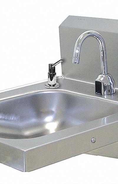 ADVANCE TABCO Hand Sink: 1 Stations - One-Station Wall-Mounted Hand Sinks with Faucets