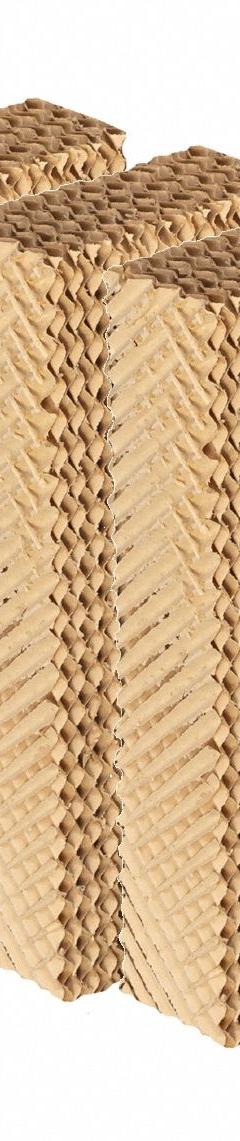 HESSAIRE Evaporative Cooler Media: Cellulose, 36 in x 12 in x 6 in, 36 in Ht, 12 in Wd, 5 Pads, 5 PK (MPN P36X12X6-5). Key specifications — Brand: HESSAIRE.