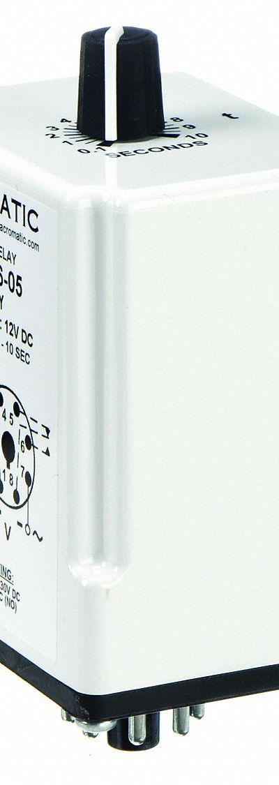 MACROMATIC Single Function Time Delay Relay: Socket Mounted - Socket-Mounted Relays