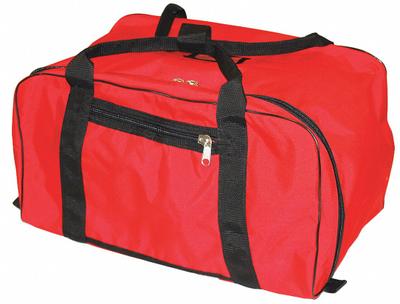 R&B FABRICATIONS Duffel Bag: Nylon, Red, 5,200 cu in Interior Volume, 24 in Lg, 13 in Wd - Wildland Gear Duffle Bags