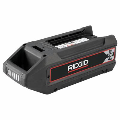 RIDGID Battery: 4 Ah, Battery Included, Tabless - RIDGID Cordless Plumbing Tool Batteries