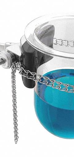 OHAUS Nester Clamp: Clamp Chain, Stainless Steel, 8 1/8 in Overall Lg, 2_3 Prongs, 1/2 in Arm Dia (MPN CLS-CHAINSL). Key specifications — attr1025734: OHAUS; attr1025737: Stainless Steel; attr1025736: Electropolished; attr1025747: Clamp Chain.