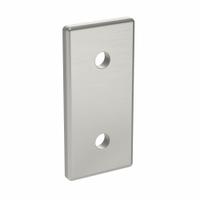 Joining Plate: Straight Flat Plate, 45 Series, 86 mm x 41 mm x 6 mm, For 10 mm Slot Wd, 2 Holes (MPN 093VA4590). Key specifications — Material: Aluminum; Brand: FATH INC.; Finish: Anodized.