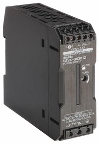 OMRON DC Power Supply: DIN Rail, 30 W Output Power - Rated, 2.5 A Current - Output, Single Phase (MPN S8VK-G03012). Key specifications — attr1044898: Single; attr1044874: Plastic; attr1044879: 100 to 240V AC; attr211400: OMRON.