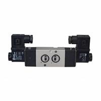 NAMUR Soleniod Valve: DNMR, Double Solenoid, 110V AC, 4 Ports, 1/4 in NPT Inlet, 1/4 in NPT Outlet (MPN DNMR-D1). Key specifications — attr1379000: DIN Solenoid Connector; attr1379044: NAMUR; attr1378989: Double Solenoid.