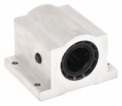 THOMSON Linear Pillow Block Bearing: Self-Aligning, Single, 1 1/4 in Inside Dia - Closed Pillow Block Linear Ball Bearings