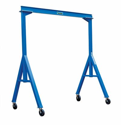 APPROVED VENDOR Fixed Gantry Crane: Fixed Span, Fixed Ht, 2,000 lb Load Capacity, Steel - Fixed-Span Gantry Cranes