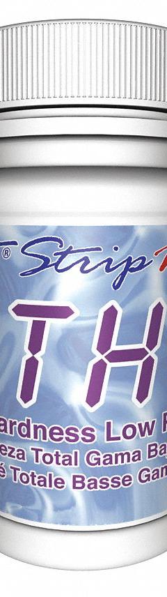 INDUSTRIAL TEST SYSTEMS Test Strips: Total Hardness, 2 to 77 ppm Total Hardness, Strip, 100 Tests (MPN 486630). Key specifications — Test Form: Strip; Brand: INDUSTRIAL TEST SYSTEMS; Parameter Measurements Included: 2 to 77 ppm Total Hardness.