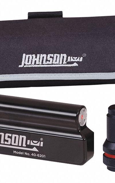 JOHNSON LEVEL Sheave Alignment Laser: 100 ft - Sheave Alignment Lasers