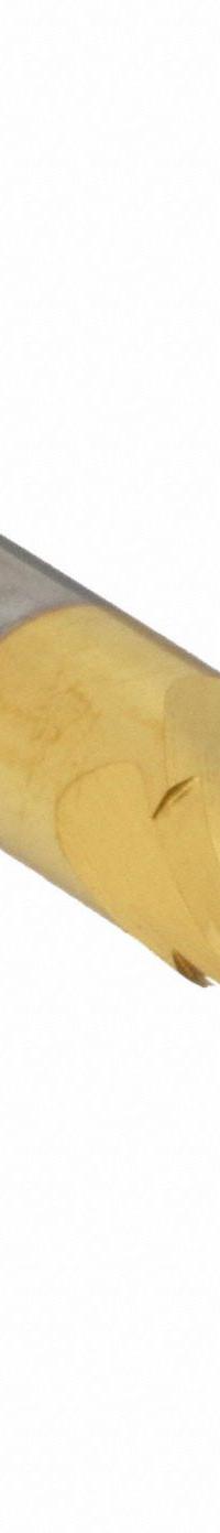 APPROVED VENDOR Ball End Mill: Carbide, TiN Coated, 4 Flute, 7/16" Mill Dia, 3" LOC, 6" OAL (MPN 229-001051)