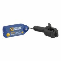 YELLOW JACKET Temperature Clamp: Temp, Temp, -40°F to 176°F, Fits 1 1/4 in Pipe Dia, LED Display (MPN 67061). Key specifications — App Compatibility: YJACK VIEW®; Series: YJACK; Brand: YELLOW JACKET.