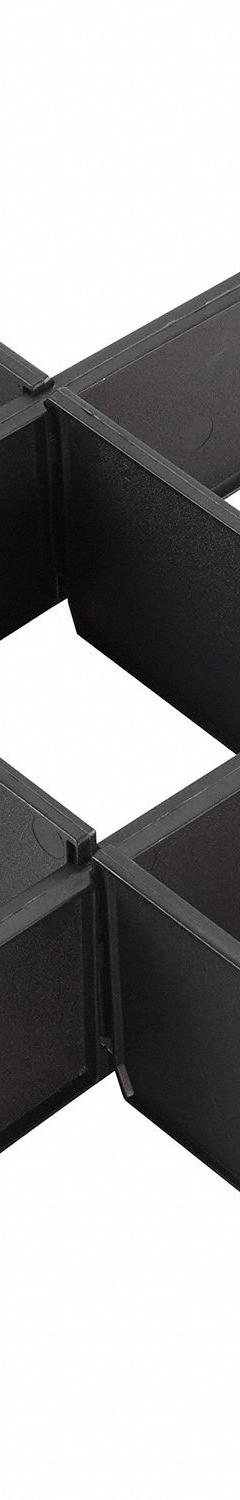MILWAUKEE PACKOUT Drawer Divider Kit: 16 5/16 in W x 3 in H x 12 1/2 in L, Plastic, Black (MPN 48-22-8473). Key specifications — attr1120253: MILWAUKEE; attr1120269: 60RK02; attr1120286: 48-22-8443; attr1120340: Plastic; attr1120341: Black; attr1120220: (6) Small Dividers.