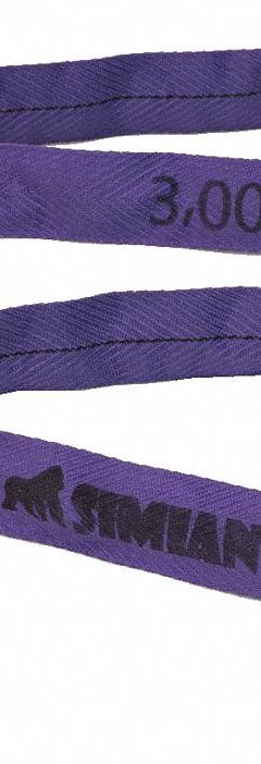 STREN-FLEX SIMIAN GT Round Sling: Type 5, Polyester, Nylon, 4 ft Sling Lg, 19/32 in Body Dia (MPN SFERSST1-04). Key specifications — Brand: STREN-FLEX SIMIAN GT.
