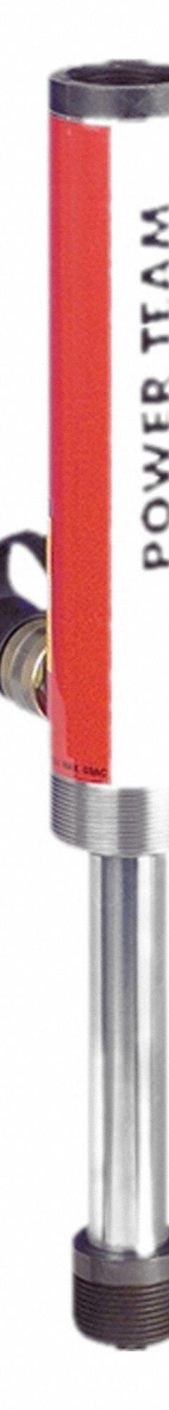 POWER TEAM Pull Hydraulic Rams: 5 ton Nominal Capacity, 5 in Nominal Stroke Lg, 17.38 in Extended Ht (MPN RP55). Key specifications — attr98926: POWER TEAM.
