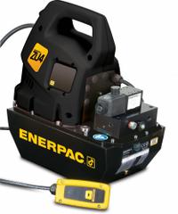 ENERPAC Hydraulic Pump: 10,000 psi Max. Op Pressure, 60 cu in/min Max. Flow Rate, 1 7/10 hp Max. HP (MPN ZU4104DB). Key specifications — attr941810: ZU4104DB; attr941817: 3-Way; attr941814: Advance.