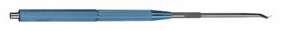 MOODY TOOL Scriber: ESD-Safe, Offset Angle, Round, Aluminum, Knurled, Nonmagnetic - Single-End Scribers