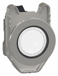 SCHNEIDER ELECTRIC Pilot Light: 30 mm Panel Mounting Size, White, LED, XB4 Series (MPN XB4FVM1). Key specifications — Series: XB4; Brand: SCHNEIDER; Includes Push-To-Test: No Push-To-Test Included.
