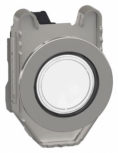 SCHNEIDER Pilot Light: 30 mm Panel Mounting Size, White, LED - LED Pilot-Lights