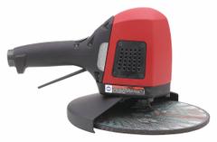 CHICAGO PNEUMATIC Angle Grinder: 9 in Wheel Dia, 3.7 hp Horsepower, 6,500 RPM Max. Speed, Heavy Duty (MPN CP3349-SALAVEL). Key specifications — attr292579: 1/2 in NPT Female; attr294776: CHICAGO PNEUMATIC.