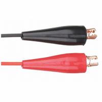 FLUKE Test Leads: CAT I 30V, Alligator Clip, Right Angle Plug, 5 ft Lg, 18 AWG Wire Size (MPN Fluke-TL28A). Key specifications — Brand: FLUKE.