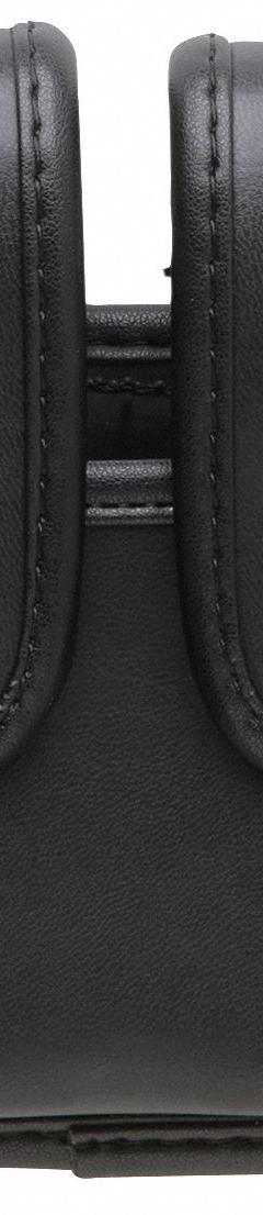 UNCLE MIKE'S Magazine Pouch: Black, Nylon, Plain, 2 in x 5 22/25 in, For 2 1/4 in Belt Wd (MPN 74361). Key specifications — attr188437: Black; attr188438: Nylon.