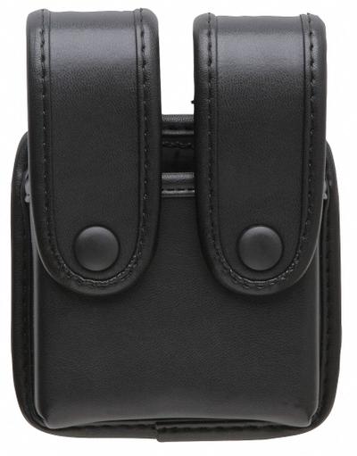 UNCLE MIKES UNCLE MIKE'S Magazine Pouch: Black, Nylon, Plain, 2 in x 5 22/25 in - Duty Equipment Pouches