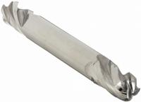 APPROVED VENDOR Ball End Mill: Carbide, Double End, 4 Flute, 1/8" Mill Dia, 1/4" LOC, 1-1/2" OAL (MPN 242-001040)