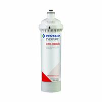 EVERPURE Water Filter Cartridge: 1 micron, 0.5 gpm, Everpure, 12 3/4 in Overall Ht, 4,000 gal (MPN 300-05821). Key specifications — Brand: EVERPURE; Reduces: Dirt; Filter Media: Catalytic Carbon.