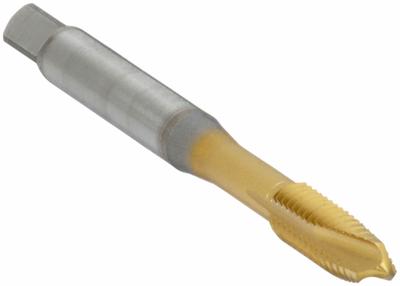 OSG Spiral Point Tap: #10-24 UNC, H8 / 2B, 3 Flute, Plug Chamfer - Spiral-Point Taps for Aerospace Materials