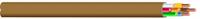 SOUTHWIRE Thermostat Wire: 22 AWG Conductor Size, 7 Conductors, 250 ft Overall Lg, 150 V Volt (MPN 550070407)