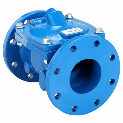 VAL-MATIC Swing Flex Check Valve: Swing, Inline Valve Body, 4 in Pipe Size, Flange x Flange - Ductile Iron Inline Swing Check Valves