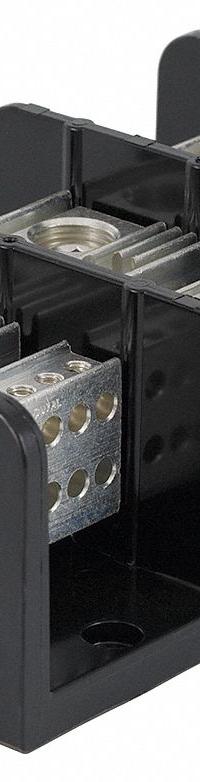 SQUARE D Power Distribution Block: Open, Lug, Lug, 14 AWG – 2/0 AWG For Line Side Wire Sizes (MPN 9080LBC263206). Key specifications — attr1361688: Surface; attr1308686: SQUARE D; attr1361672: Copper.