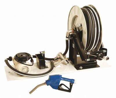 LIQUIDYNAMICS INC. Electric Drum Pump: 115 V AC, 1/10 hp HP, Polypropylene - Drum-Mount DEF Dispensing Pump Systems