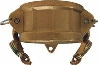 Dust Cap: 1 1/4 in Coupling Size, 250 psi Max. Working Pressure @ 70 F, 3 1/16 in Overall Lg (MPN G125-DC-BR). Key specifications — Gasket Material: Nitrile; Brand: DIXON VALVE & COUPLING.