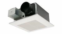 Remodeling Fan, Pick-A-Flow CFM: Ceiling, 50 cfm_80 cfm_110 cfm Max, 0.8 sones, 3 Speed, Round Duct (MPN FV-0511VF1). Key specifications — Brand: PANASONIC; Nameplate Voltage: 120V AC; Sensor Type: None; Duct Shape: Round; Includes: Plastic Alignment Guides, Retaining Clip; Mounting Location: Ceiling; Number of Speeds: 3.