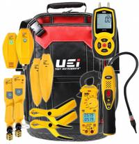 UEI TEST INSTRUMENTS Digital Multimeter Clamp On Kit: Manometer/Refrigerant Leak Detectors, IP42 (MPN 511KIT). Key specifications — Clamp Meter Instrument Count: 6000; Brand: UEI TEST INSTRUMENTS.
