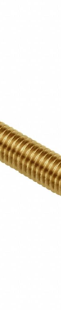 AMPG Fixed Rod End: Brass, Plain, 120 mm Hole Center-to-End Lg, Right Hand, M12-1.75 Thread Size (MPN ZEBM12X120-BR). Key specifications — attr952243: AMPG.