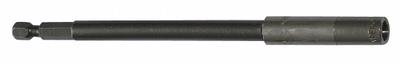 APEX Bit Holder: Bit Holder, Power, 1/4 in Compatible Bit Size, Hex Compatible Bit Shank - Extended-Reach Bit Holders