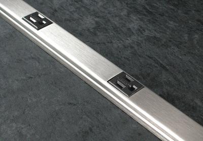 LEGRAND Prewired Raceway: 1 Circuits, 5 Outlets, NEMA 5-15R, 5 ft Lg, 1 5/16 in W x 3/4 in H - Metallic Prewired Outlet Raceway Strips