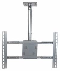 VIDEO MOUNT PRODUCTS Flat Panel Mount: Ceiling, For 37 in to 90 in Screens, Max. 180 lb, Fixed (MPN PDSLC). Key specifications — Manufacturer Part Number: PDSLC; Finish: Powder Coated; Includes Mounting Hardware: Yes; Material: Steel; Mounting Location: Ceiling; Brand: VIDEO MOUNT PRODUCTS; Color: Silver.