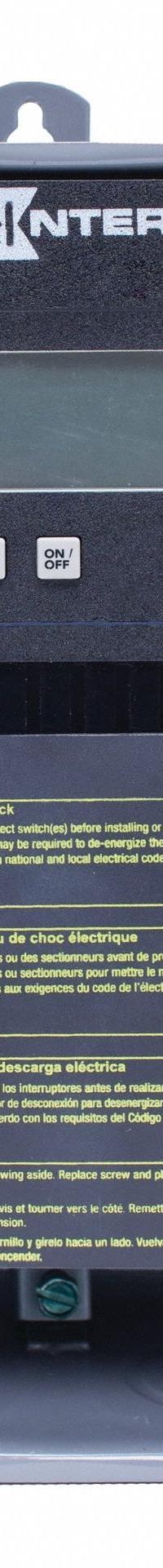 INTERMATIC Electronic Timer: 24 hr, Not Astronomic, 120-277V AC, DPST/SPST, Digital (MPN ET2125CR). Key specifications — Body Material: Metal; Indoor/Outdoor Usage: Outdoor; Astronomic Functionality: Not Astronomic; Mounting Style: Surface; Brand: INTERMATIC.