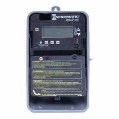 INTERMATIC Electronic Timer: 24 hr, Not Astronomic, 120-277V AC, DPST/SPST, Digital (MPN ET2125CR). Key specifications — Body Material: Metal; Indoor/Outdoor Usage: Outdoor; Astronomic Functionality: Not Astronomic; Mounting Style: Surface; Brand: INTERMATIC.