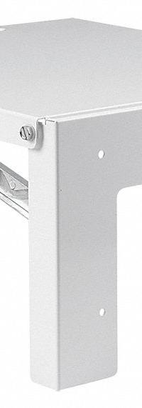 HOFFMAN Folding Shelf: Support Laptop and Other Equipment During Maint/Inspection, Steel (MPN AASHLF1818). Key specifications — Finish: Powder Coated; Brand: HOFFMAN; Accessory Type: Folding Shelf; Application: Support Laptop and Other Equipment During Maintenance/Inspection; Features: Automatically Locks in the Horizontal Position When Raised; Material: Steel.