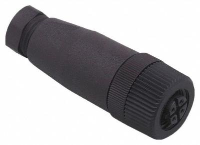 IFM Circular Connector: B Coded, 4 Socket, M12 Female Thread, IP67, Screw Terminals - Field-Wireable Industrial M12 Circular Connectors
