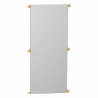 HAMMOND Inner Panel: Back Panel Panel, 78 in Overall Ht, 20 in Overall Wd, Galvanized Steel, 90YWFWG. Key specifications — Panel Style: Back Panel; Brand: HAMMOND; Finish: Galvanized; Manufacturer Part Number: 90YWFWG; Material: Galvanized Steel.