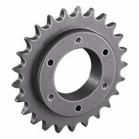 TSUBAKI Sprocket: For 50 Chain, 25 Teeth, 4.987 in Pitch Dia, 5.32 in Outside Dia, Steel (MPN 50SDS25). Key specifications — attr85388: TSUBAKI; attr305233: SDS.